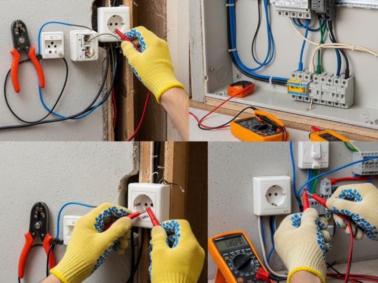 instalacja elektryczna w domu