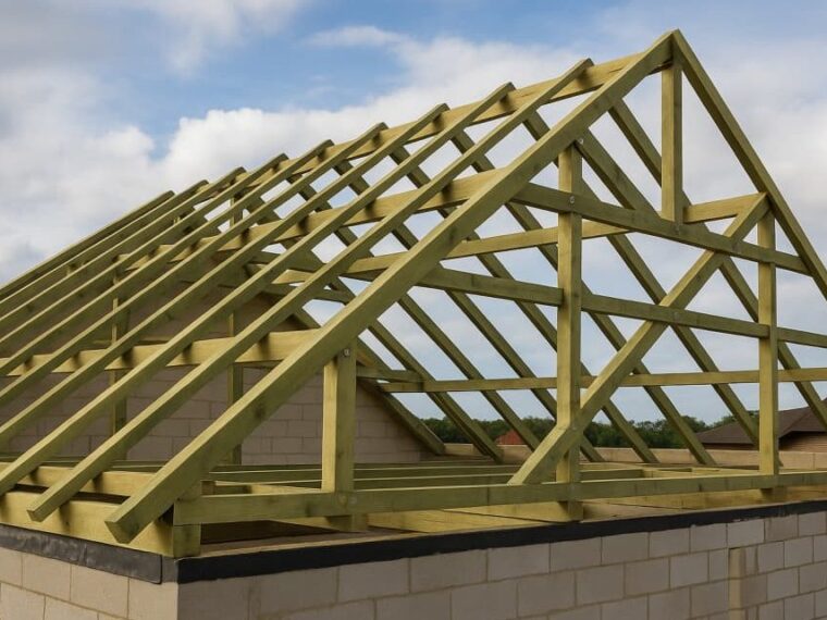 dach dwuspadowy błędy