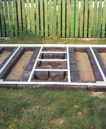 fundament domek narzędziowy