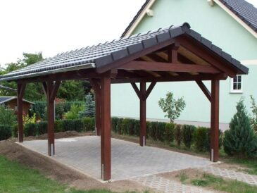 fundament pod wiatę garażową