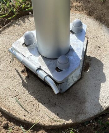 fundament maszt flagowy