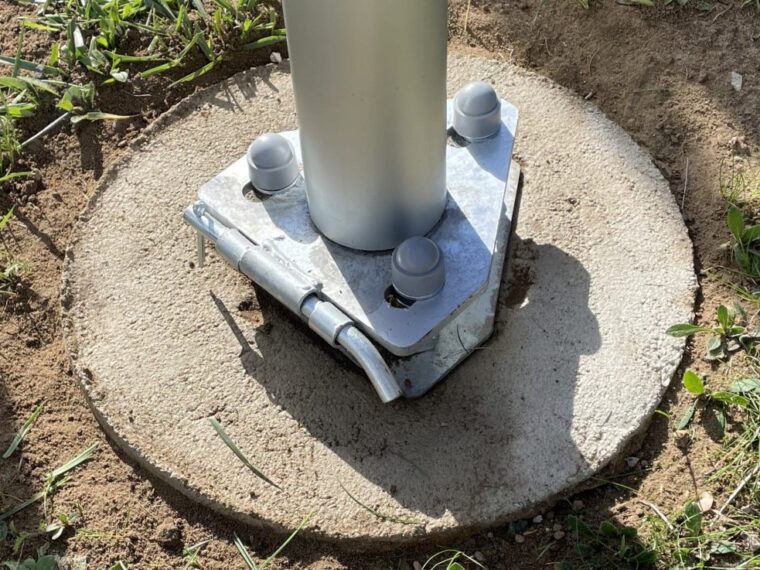 fundament maszt flagowy