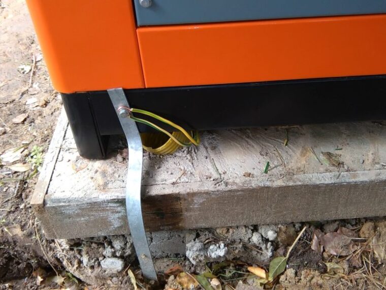 fundament pod agregat prądotwórczy