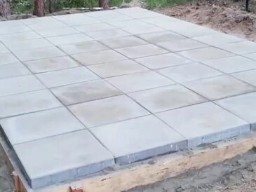 fundament pod garaż blaszany