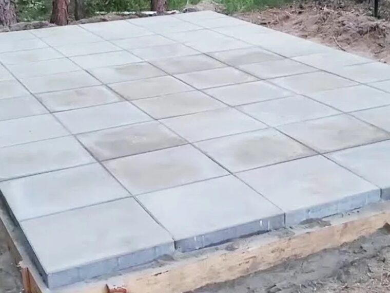 fundament pod garaż blaszany