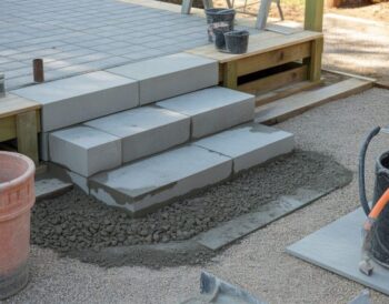 fundament pod schody zewnętrzne