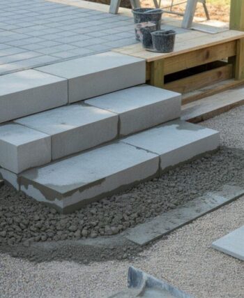fundament pod schody zewnętrzne