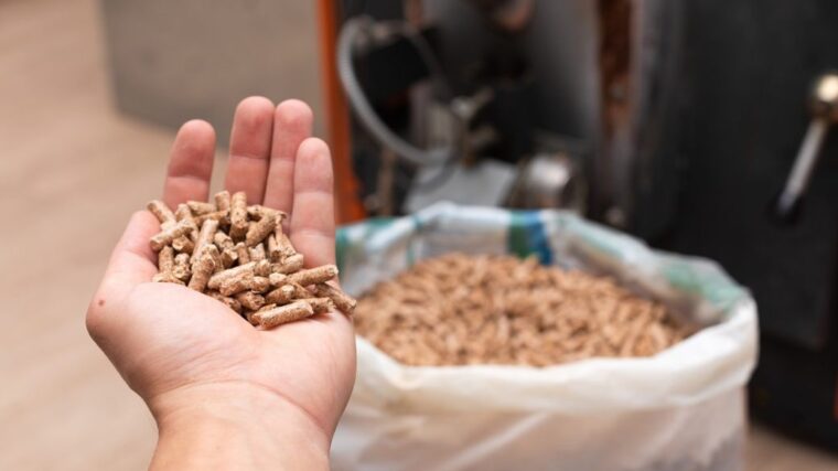 komin do pieca na pellet